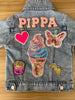 Pre Order Personalized Denim Jacket for Little Kid and Women